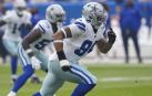 Marshawn Kneeland, en un partido con los Dallas Cowboys