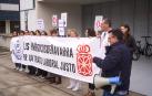 Concentración de médicos de Atención Primaria en el centro de salud de Sarriguren.