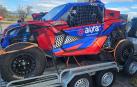 El buggy del piloto navarro Marino Zulet, que competirá en el Addax Rally