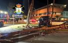 Cayetano Rivera estrella su furgoneta contra una palmera