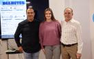 Humberto Pérez de Leiva, Leyre Elía Agós y Juantxo Temón, de ANADI