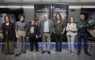 Representantes institucionales y artistas, durante la presentación del concierto del 27 de noviembre.