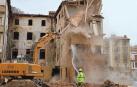 Los trabajos de demolición comenzaron este jueves por la mañana.