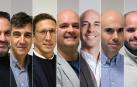 Íñigo Alli, Alejandro Valls, Richard Ochagavía, Juan Martínez, Jordi Mateu, Víctor Eransus y Óscar Montero