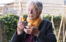 La supercentenaria Carme Noguera Falguera, residente en Taradell (Barcelona), se ha convertido en la mujer más longeva de España en vida, con 111 años /