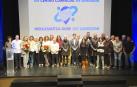 Vecinos, comerciantes, corporativos y técnicos participantes en la campaña del centro comercial desarrollada en Sangüesa