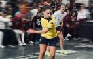 Laia Salsamendi, en un partido anterior del Mundial.