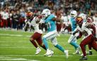 Partido de la NFL entre Miami Dolphins y Washington Commanders en el Santiago Bernabéu.