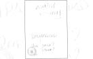 Imagen de la nota manuscrita hallada en el registro domiciliario de Antxon Alonso sobre Francisca Muñoz /