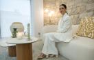 Daniela Bona Navascués, en su centro de estética de Ribaforada