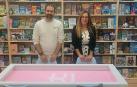 Mikel Gómez y Nuria Ganuza en el interior de su nuevo establecimiento, 'Kokea' /