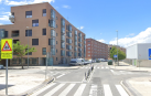 Vista de la calle Santos Ochandategui, en Buztintxuri