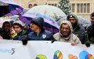 Fotos de la marcha por la diversidad en Estella /