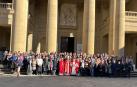 Foto grupal de los participantes del Jubileo que ha tenido lugar este sábado 22 de noviembre en la Catedral de Pamplona