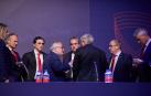 Asamblea de Osasuna celebrada en el Baluarte