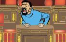 Caricatura del capitán Haddock en el atril del Congreso de los Diputados 7