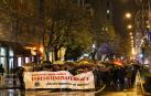 Manifestación por el 25-N en Pamplona convocada por el movimiento feminista.