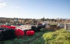Las obras de la fase 3.1 del parque de Magdalena ya tienen definidas lindes, caminos y muretes
