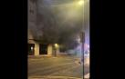 Incendio en un bazar de la avenida de Marcelo Celayeta