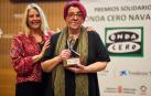 María Jesús Castillejo,  a la derecha, junto a Idoia Altadill, directora regional de Atresmedia Radio en Navarra