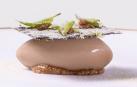 Aprendizaje, un sorprendente postre de David Yárnoz, del restaurante Molino de Urdániz