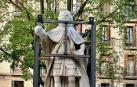 Jaula y protección de la cabeza y la mano de Felipe III de Evreux