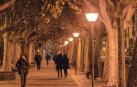 El paseo del Padre Calatayud es uno de los espacios más céntricos de la ciudad del Cidacos.