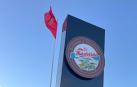 La bandera de Navarra ondea en la empresa de aceitunas y encurtidos El Cabildo