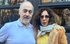 El cocinero Martín Iturri y la cantante Rosario Flores