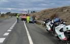 Herida una mujer de 65 años en un accidente vial en la AP-15, a la altura de Elorz