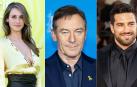 De izda. a dcha., Nell Verlaque, Jason Isaacs y Alvise Rigo