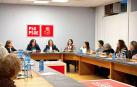 La secretaria de Organización de los socialistas gallegos, Lara Méndez, y la responsable de Igualdad, Silvia Fraga, han presentado un manifiesto que incluye un decálogo de medidas de lucha contra el machismo este viernes