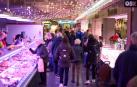 Imagen que presentaba el sábado 20 el Mercado del Ensanche a media manñana