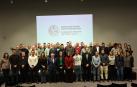 La Federación Navarra de Pelota Vasca (FNPV) ha celebrado el acto central de su centenario esta tarde en el Navarra Arena