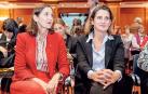 Las exministras Reyes Maroto y Teresa Ribera, en un acto en octubre de 2024.
