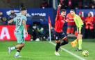 Lucas Torró, uno de los bastiones de Osasuna en el juego aéreo, junto a Jesús Areso