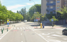 Lugar del atropello