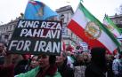 Manifestación en las calles de Londres en favor de los protagonistas de las protestas en Irán