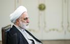 El jefe del aparato judicial de Irán, Gholamhosein Mohseni-Ejei, en un acto en agosto de 2025
