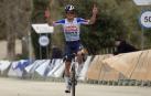 Evenepoel celebra su triunfo en el Trofeo Serra de Tramuntana