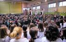 La instalación deportiva cubierta acogió buena parte de los actos del 50 aniversario