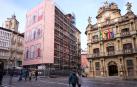 Casa Seminario, todavía cubierta por andamios.