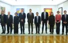 Imagen de la delegación que se ha reunido en Madrid