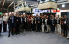 La delegación navarra en Alimentaria, con el consejero Aierdi en el centro