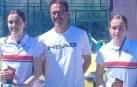 Las hermanas Legaria, campeonas de dobles en el Warriors Gold de Alicante