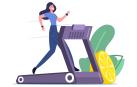Entrenamiento en cinta