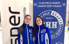 Elena González y Anne Corbillón