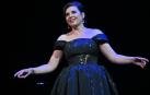 Sabina Puértolas, durante la gala del pasado viernes en el Liceo de Barcelona