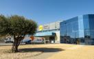 Imagen de las instalaciones de la empresa Uvesa en el polígono Montes de Cierzo de Tudela