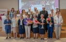 . El acto ha coincidido además con la celebración del 75º aniversario de la apertura del primer centro de Hermanas Hospitalarias en Pamplona